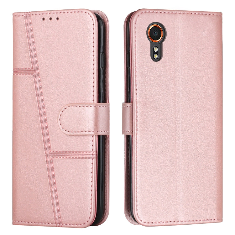 Stitching Calf Texture Buckle Leather Phone Case, For Samsung Galaxy M55 / C55, For Samsung Galaxy M15 / F15, For Samsung Galaxy Xcover 7, ForSamsung Galaxy S24 Ultra, For Samsung Galaxy S24+, For Samsung Galaxy S24, For Samsung Galaxy A15             ...