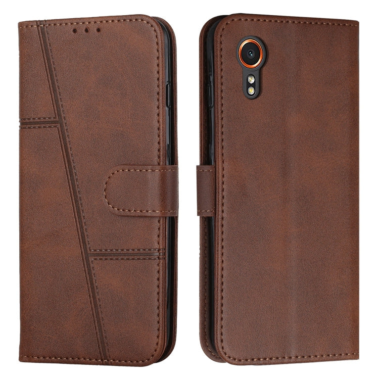 Stitching Calf Texture Buckle Leather Phone Case, For Samsung Galaxy M55 / C55, For Samsung Galaxy M15 / F15, For Samsung Galaxy Xcover 7, ForSamsung Galaxy S24 Ultra, For Samsung Galaxy S24+, For Samsung Galaxy S24, For Samsung Galaxy A15             ...