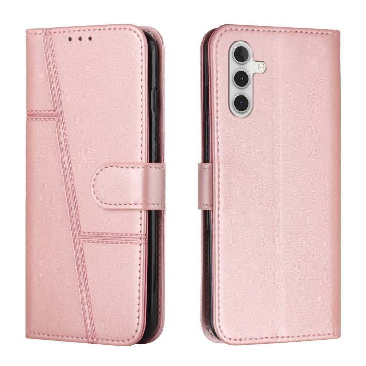 Stitching Calf Texture Buckle Leather Phone Case, For Samsung Galaxy M55 / C55, For Samsung Galaxy M15 / F15, For Samsung Galaxy Xcover 7, ForSamsung Galaxy S24 Ultra, For Samsung Galaxy S24+, For Samsung Galaxy S24, For Samsung Galaxy A15             ...