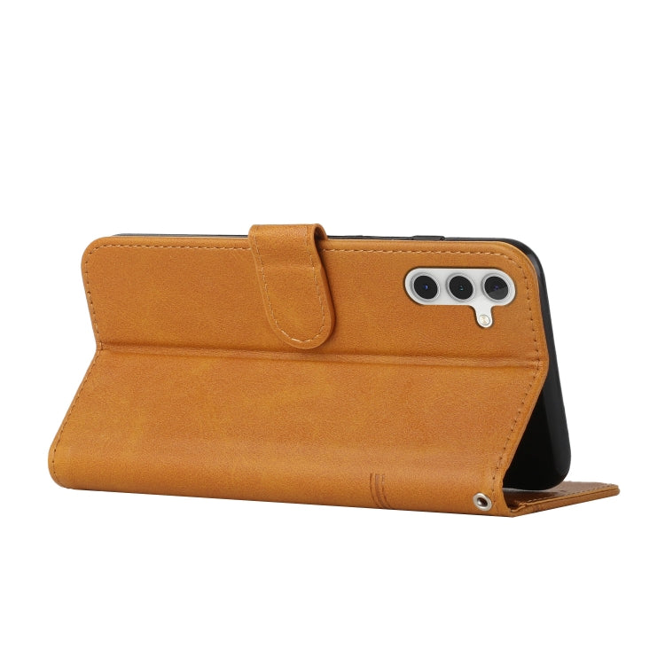Stitching Calf Texture Buckle Leather Phone Case, For Samsung Galaxy M55 / C55, For Samsung Galaxy M15 / F15, For Samsung Galaxy Xcover 7, ForSamsung Galaxy S24 Ultra, For Samsung Galaxy S24+, For Samsung Galaxy S24, For Samsung Galaxy A15             ...