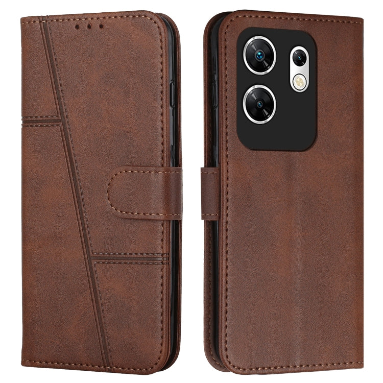 Stitching Calf Texture Buckle Leather Phone Case, For Infinix Hot 50 5G, For Infinix Zero 40 4G, For Infinix Note 40X 5G, For Infinix Note 40 5G, For Infinix GT 20 Pro, For Infinix Zero 30 4G, For Infinix Zero 30 5G