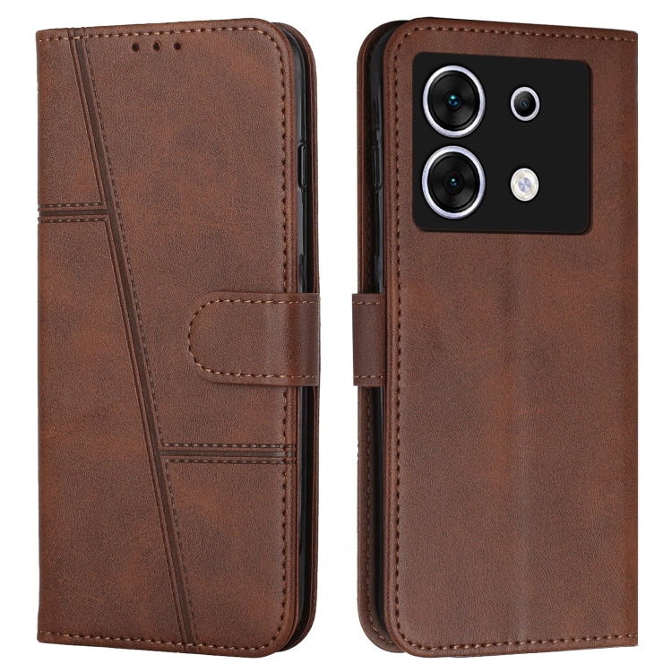 Stitching Calf Texture Buckle Leather Phone Case, For Infinix Hot 50 5G, For Infinix Zero 40 4G, For Infinix Note 40X 5G, For Infinix Note 40 5G, For Infinix GT 20 Pro, For Infinix Zero 30 4G, For Infinix Zero 30 5G
