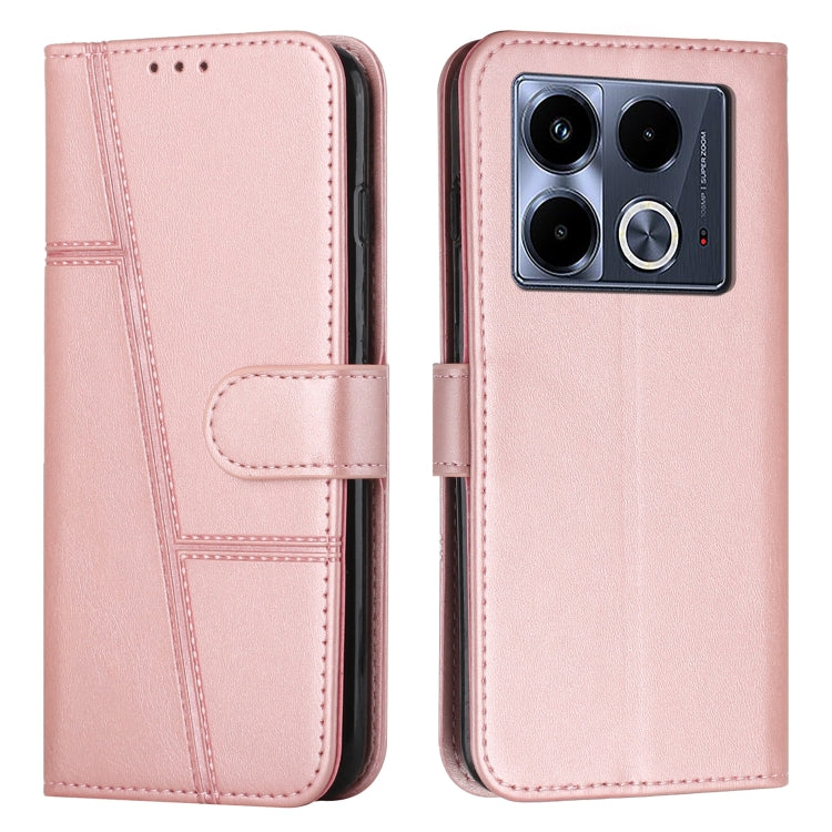 Stitching Calf Texture Buckle Leather Phone Case, For Infinix Hot 50 5G, For Infinix Zero 40 4G, For Infinix Note 40X 5G, For Infinix Note 40 5G, For Infinix GT 20 Pro, For Infinix Zero 30 4G, For Infinix Zero 30 5G