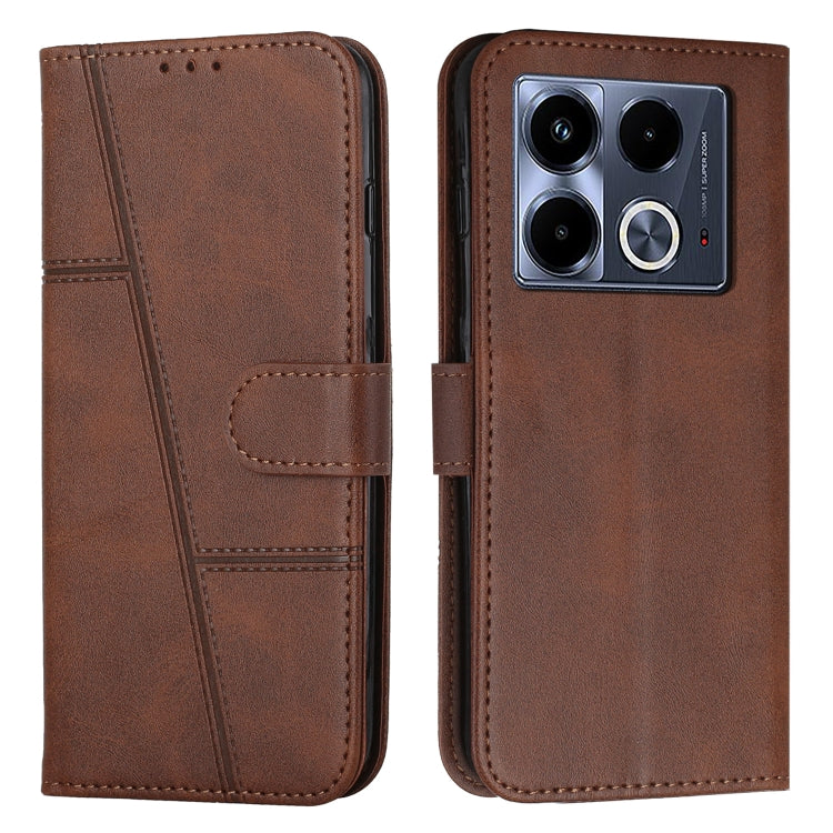 Stitching Calf Texture Buckle Leather Phone Case, For Infinix Hot 50 5G, For Infinix Zero 40 4G, For Infinix Note 40X 5G, For Infinix Note 40 5G, For Infinix GT 20 Pro, For Infinix Zero 30 4G, For Infinix Zero 30 5G