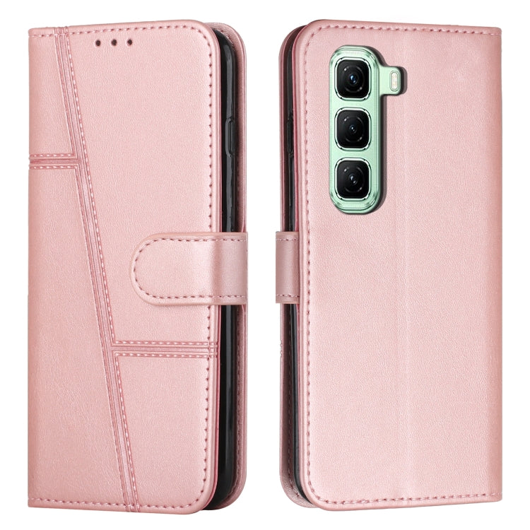 Stitching Calf Texture Buckle Leather Phone Case, For Infinix Note 50s, For Infinix Note 50x, For Infinix Note 50 Pro+, For Infinix Note 50 4G / 50 Pro 4G, For Infinix Hot 50 Pro 4G, For Infinix Hot 50i, For Infinix Hot 50 Pro+ 4G, For Infinix Hot 50 4G