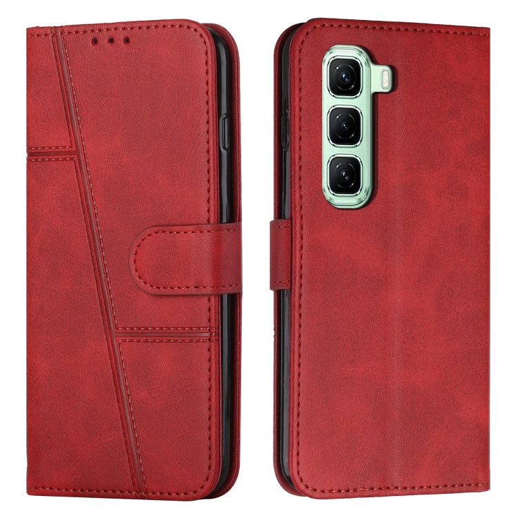 Stitching Calf Texture Buckle Leather Phone Case, For Infinix Note 50s, For Infinix Note 50x, For Infinix Note 50 Pro+, For Infinix Note 50 4G / 50 Pro 4G, For Infinix Hot 50 Pro 4G, For Infinix Hot 50i, For Infinix Hot 50 Pro+ 4G, For Infinix Hot 50 4G
