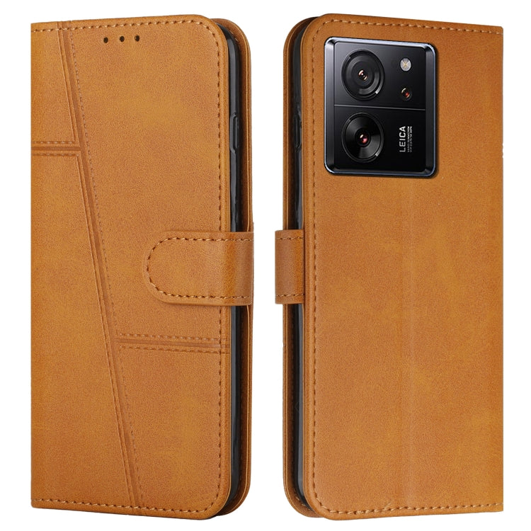 Stitching Calf Texture Buckle Leather Phone Case, For Xiaomi 14 pro, For Xiaomi 13T / Xiaomi 13T Pro, For Xiaomi 14, For Xiaomi Redmi Note 13, For Xiaomi Redmi 13C, For Xiaomi Redmi Note 13 pro+, For Xiaomi Redmi Note 13 pro
