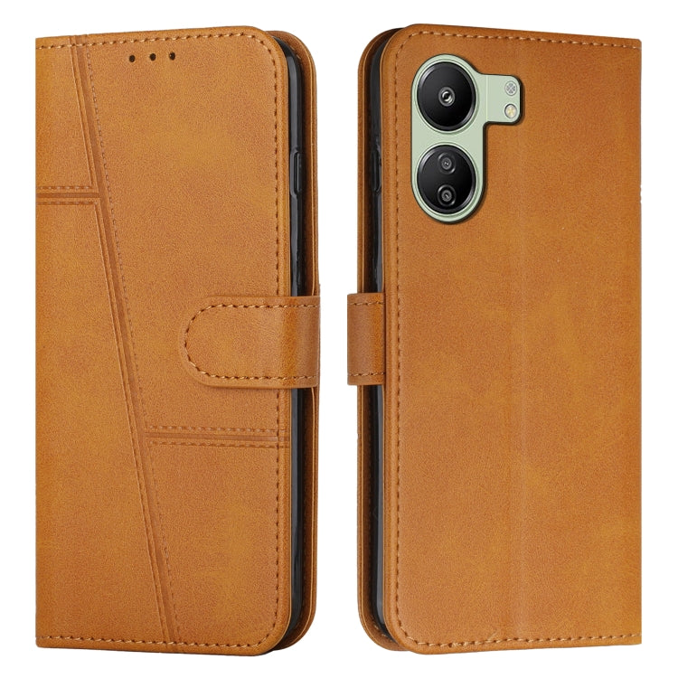 Stitching Calf Texture Buckle Leather Phone Case, For Xiaomi 13T / Xiaomi 13T Pro, For Xiaomi 14 pro, For Xiaomi 14, For Xiaomi Redmi Note 13, For Xiaomi Redmi 13C, For Xiaomi Redmi Note 13 pro+, For Xiaomi Redmi Note 13 pro