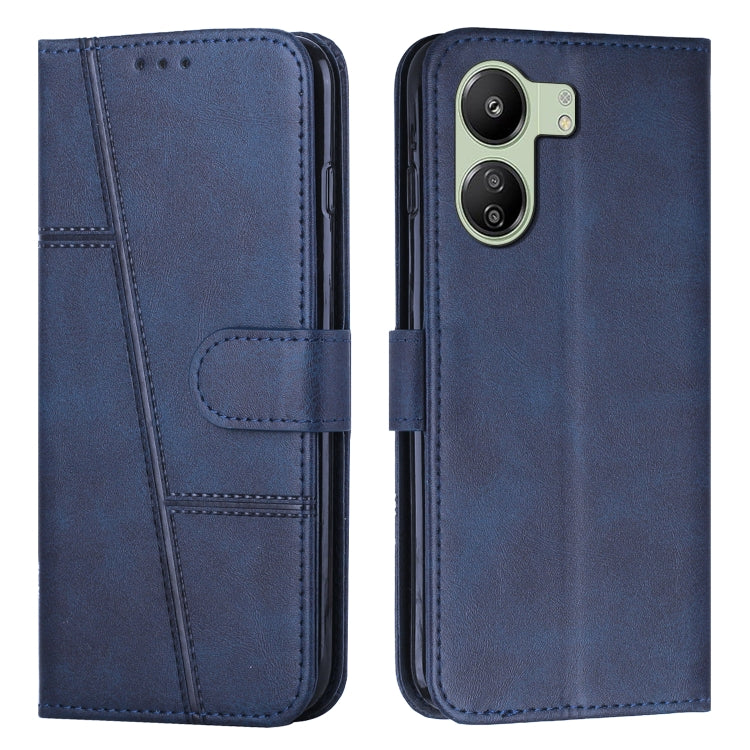Stitching Calf Texture Buckle Leather Phone Case, For Xiaomi 13T / Xiaomi 13T Pro, For Xiaomi 14 pro, For Xiaomi 14, For Xiaomi Redmi Note 13, For Xiaomi Redmi 13C, For Xiaomi Redmi Note 13 pro+, For Xiaomi Redmi Note 13 pro