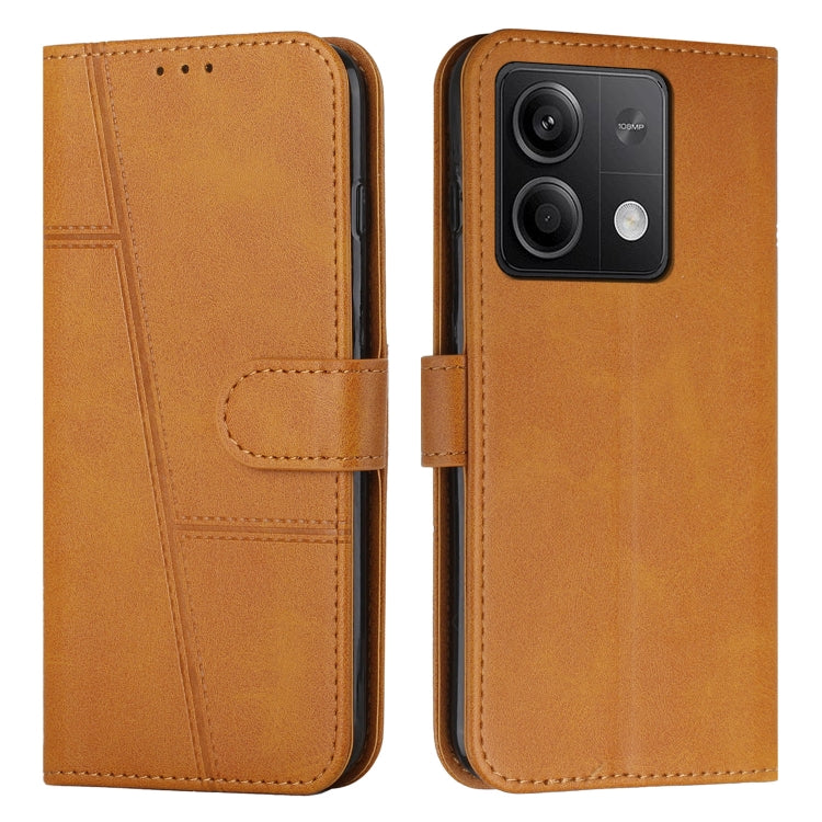 Stitching Calf Texture Buckle Leather Phone Case, For Xiaomi 14 pro, For Xiaomi 13T / Xiaomi 13T Pro, For Xiaomi 14, For Xiaomi Redmi Note 13, For Xiaomi Redmi 13C, For Xiaomi Redmi Note 13 pro+, For Xiaomi Redmi Note 13 pro