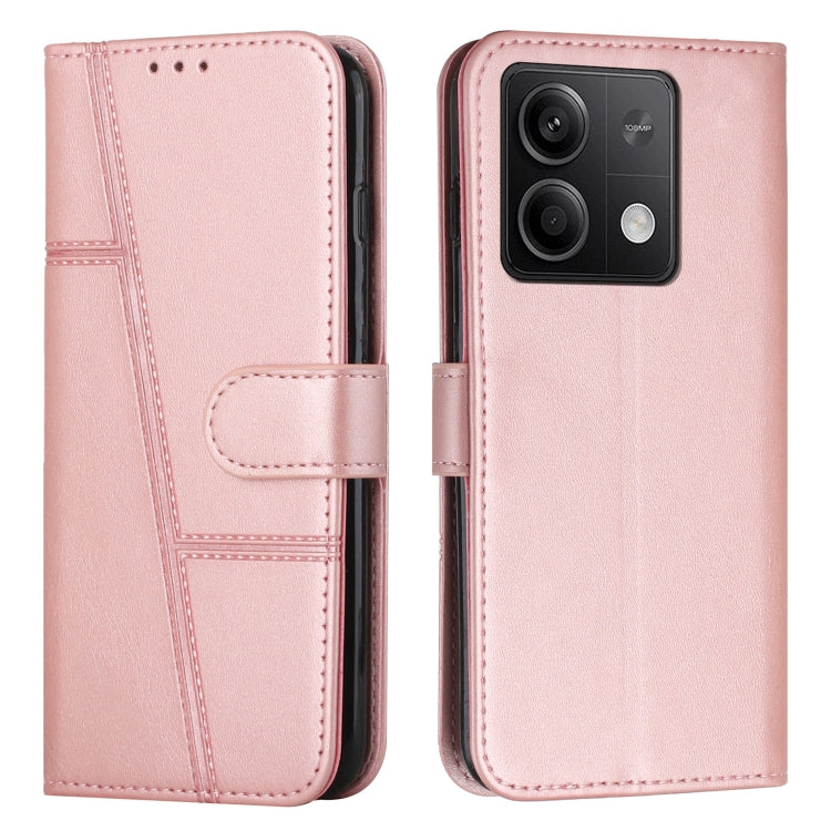 Stitching Calf Texture Buckle Leather Phone Case, For Xiaomi 13T / Xiaomi 13T Pro, For Xiaomi 14 pro, For Xiaomi 14, For Xiaomi Redmi Note 13, For Xiaomi Redmi 13C, For Xiaomi Redmi Note 13 pro+, For Xiaomi Redmi Note 13 pro