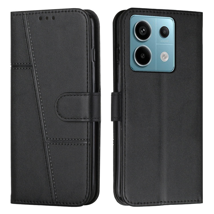 Stitching Calf Texture Buckle Leather Phone Case, For Xiaomi 13T / Xiaomi 13T Pro, For Xiaomi 14 pro, For Xiaomi 14, For Xiaomi Redmi Note 13, For Xiaomi Redmi 13C, For Xiaomi Redmi Note 13 pro+, For Xiaomi Redmi Note 13 pro