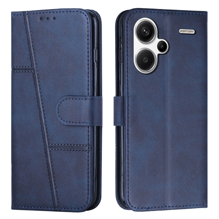 Stitching Calf Texture Buckle Leather Phone Case, For Xiaomi 13T / Xiaomi 13T Pro, For Xiaomi 14 pro, For Xiaomi 14, For Xiaomi Redmi Note 13, For Xiaomi Redmi 13C, For Xiaomi Redmi Note 13 pro+, For Xiaomi Redmi Note 13 pro