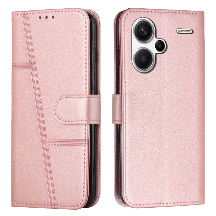 Stitching Calf Texture Buckle Leather Phone Case, For Xiaomi 13T / Xiaomi 13T Pro, For Xiaomi 14 pro, For Xiaomi 14, For Xiaomi Redmi Note 13, For Xiaomi Redmi 13C, For Xiaomi Redmi Note 13 pro+, For Xiaomi Redmi Note 13 pro