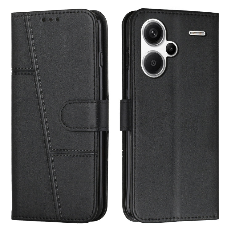 Stitching Calf Texture Buckle Leather Phone Case, For Xiaomi 13T / Xiaomi 13T Pro, For Xiaomi 14 pro, For Xiaomi 14, For Xiaomi Redmi Note 13, For Xiaomi Redmi 13C, For Xiaomi Redmi Note 13 pro+, For Xiaomi Redmi Note 13 pro