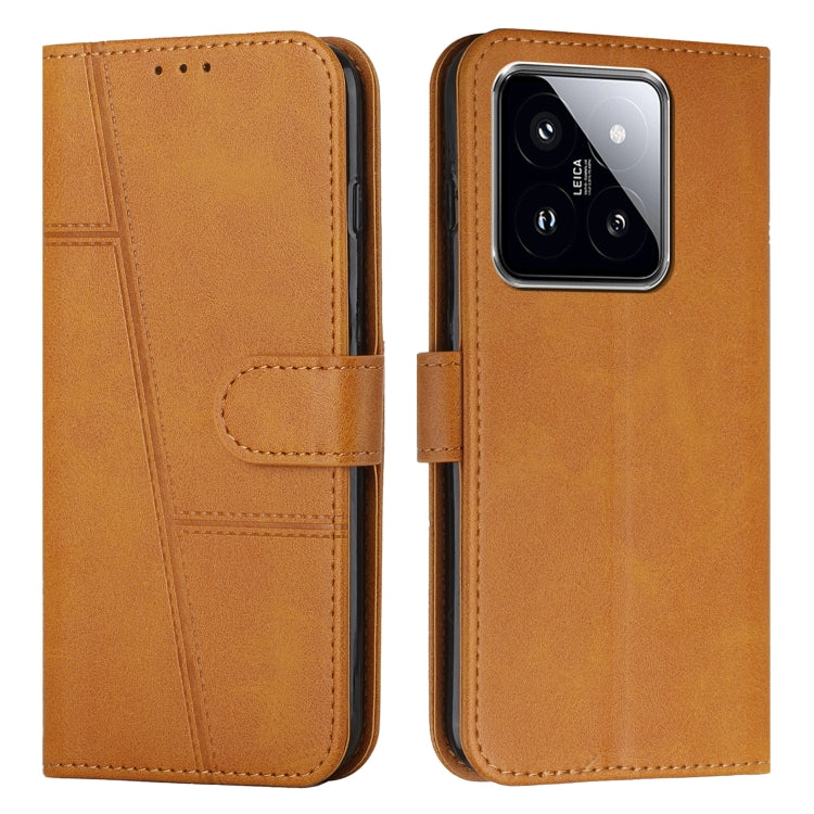Stitching Calf Texture Buckle Leather Phone Case, For Xiaomi 14 pro, For Xiaomi 13T / Xiaomi 13T Pro, For Xiaomi 14, For Xiaomi Redmi Note 13, For Xiaomi Redmi 13C, For Xiaomi Redmi Note 13 pro+, For Xiaomi Redmi Note 13 pro