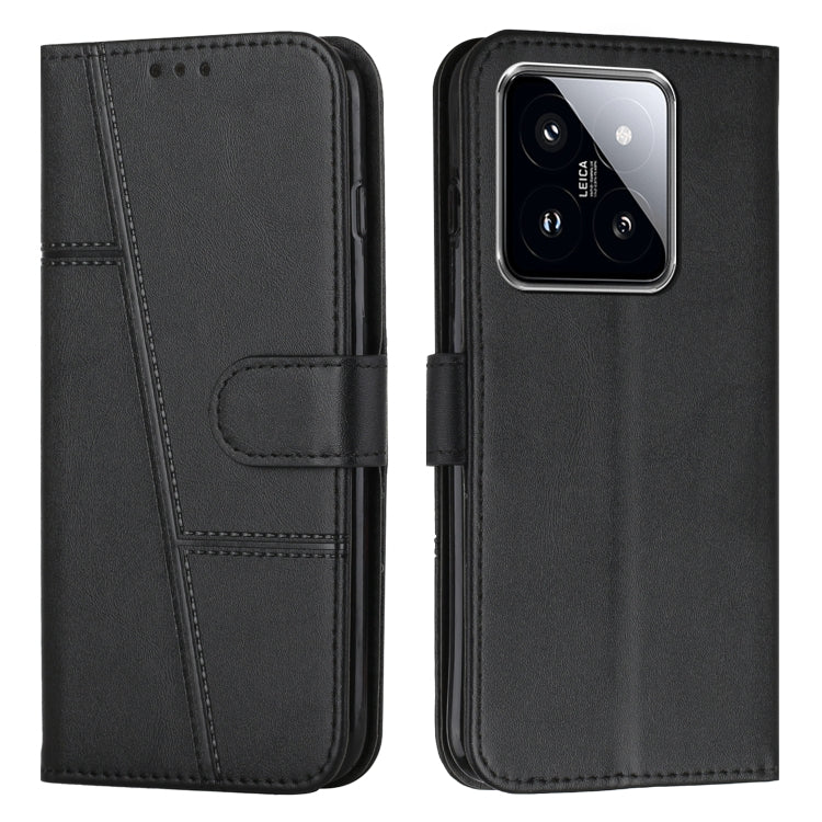 Stitching Calf Texture Buckle Leather Phone Case, For Xiaomi 14 pro, For Xiaomi 13T / Xiaomi 13T Pro, For Xiaomi 14, For Xiaomi Redmi Note 13, For Xiaomi Redmi 13C, For Xiaomi Redmi Note 13 pro+, For Xiaomi Redmi Note 13 pro