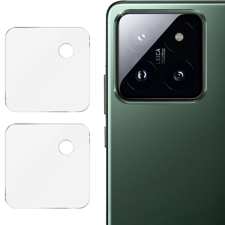 2 PCS/Set IMAK HD Glass Rear Camera Lens Film, For Xiaomi Civi 4 Pro 5G, For Xiaomi Redmi A3 4G, For Xiaomi 14 Ultra 5G, For Xiaomi Redmi 13C 4G, For Xiaomi 14 Pro 5G, For Xiaomi 14 5G