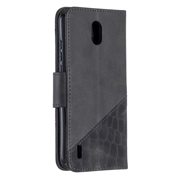 Matching Color Crocodile Texture Horizontal Flip PU Leather Case with Wallet & Holder & Card Slots, For Nokia 1.3, For Sony Xperia L4