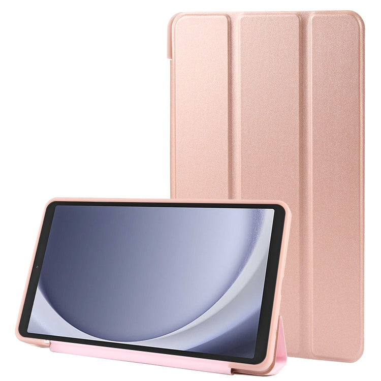 Tri-fold Holder Horizontal Flip TPU Leather Tablet Case, For Samsung Galaxy Tab A11+ / A9+, For Samsung Galaxy Tab A11 / A9