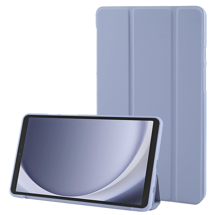 Tri-fold Holder Horizontal Flip TPU Leather Tablet Case, For Samsung Galaxy Tab A11+ / A9+, For Samsung Galaxy Tab A11 / A9