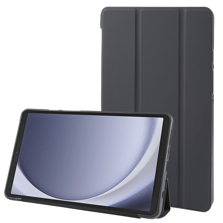 Tri-fold Holder Horizontal Flip TPU Leather Tablet Case, For Samsung Galaxy Tab A11+ / A9+, For Samsung Galaxy Tab A11 / A9