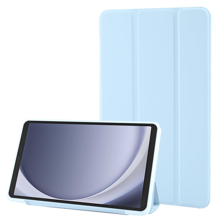 Tri-fold Holder Horizontal Flip TPU Leather Tablet Case, For Samsung Galaxy Tab A11+ / A9+, For Samsung Galaxy Tab A11 / A9