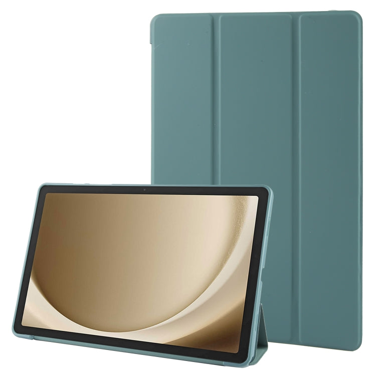 Tri-fold Holder Horizontal Flip TPU Leather Tablet Case, For Samsung Galaxy Tab A11+ / A9+, For Samsung Galaxy Tab A11 / A9