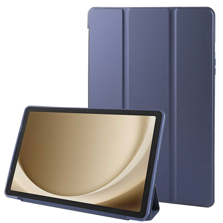 Tri-fold Holder Horizontal Flip TPU Leather Tablet Case, For Samsung Galaxy Tab A11+ / A9+, For Samsung Galaxy Tab A11 / A9
