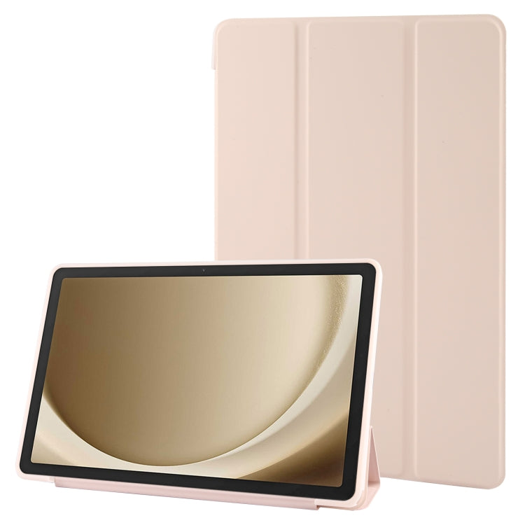 Tri-fold Holder Horizontal Flip TPU Leather Tablet Case, For Samsung Galaxy Tab A11+ / A9+, For Samsung Galaxy Tab A11 / A9