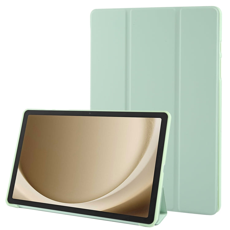 Tri-fold Holder Horizontal Flip TPU Leather Tablet Case, For Samsung Galaxy Tab A11+ / A9+, For Samsung Galaxy Tab A11 / A9