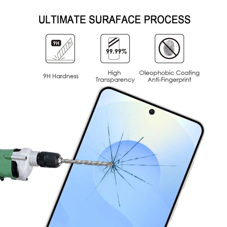 Full Glue Screen Tempered Glass Film, Support Fingerprint Unlocking, For Samsung Galaxy S26+ 5G, For Samsung Galaxy S26 Edge 5G, For Samsung Galaxy S26 Ultra 5G, For Samsung Galaxy S26 5G, For Samsung Galaxy S25 Edge 5G, For Samsung Galaxy S25 5G      ...