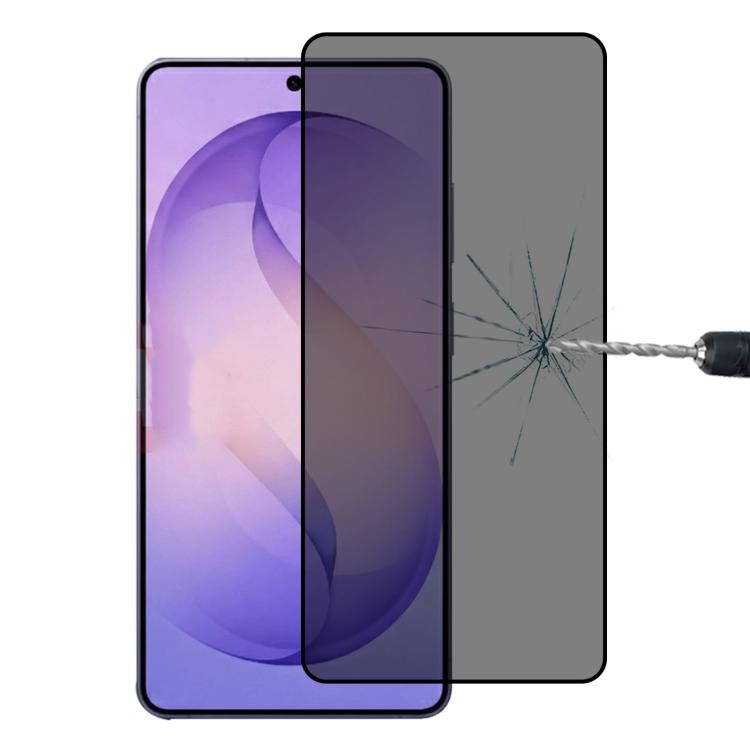 Full Cover Anti-peeping Tempered Glass Film, Support Fingerprint Unlocking, For Samsung Galaxy S26+ 5G, For Samsung Galaxy S26 Edge 5G, For Samsung Galaxy S26 Ultra 5G, For Samsung Galaxy S26 5G, For Samsung Galaxy S25 Edge 5G, For Samsung Galaxy S25 5...
