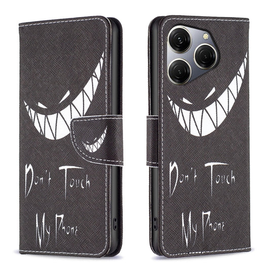Colored Drawing Pattern Leather Phone Case, For Tecno Spark 20 Pro, For Tecno Spark Go 2024 / 20C / POP 8, For Tecno Spark 20, For Tecno Pova 5 Pro 5G, For Tecno Pova Neo 3, For Tecno Pova 5, For Tecno Camon 20 Premier, For Tecno Camon 20 Pro 5G       ...