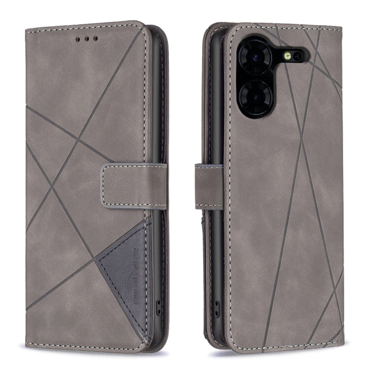 Magnetic Buckle Rhombus Texture Leather Phone Case, For Tecno Spark 20, For Tecno Pova 5 Pro 5G, For Tecno Pova Neo 3, For Tecno Pova 5, For Tecno Camon 20 Premier, For Tecno Camon 20 Pro 5G, For Tecno Camon 20/Camon 20 Pro 4G, For Tecno Spark 10C