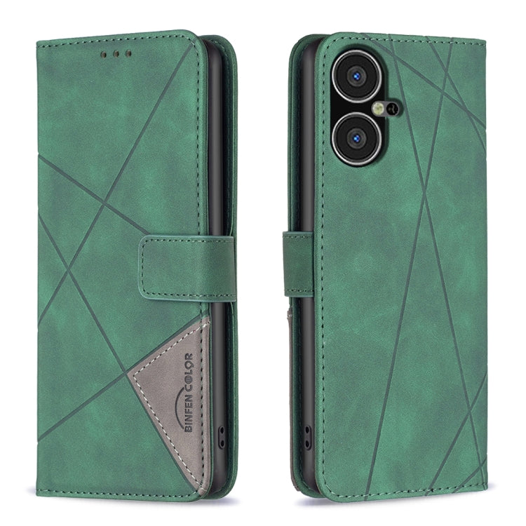 Magnetic Buckle Rhombus Texture Leather Phone Case, For Tecno Spark 20, For Tecno Pova 5 Pro 5G, For Tecno Pova Neo 3, For Tecno Pova 5, For Tecno Camon 20 Premier, For Tecno Camon 20 Pro 5G, For Tecno Camon 20/Camon 20 Pro 4G, For Tecno Spark 10C