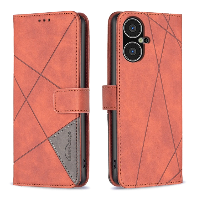 Magnetic Buckle Rhombus Texture Leather Phone Case, For Tecno Spark 20, For Tecno Pova 5 Pro 5G, For Tecno Pova Neo 3, For Tecno Pova 5, For Tecno Camon 20 Premier, For Tecno Camon 20 Pro 5G, For Tecno Camon 20/Camon 20 Pro 4G, For Tecno Spark 10C