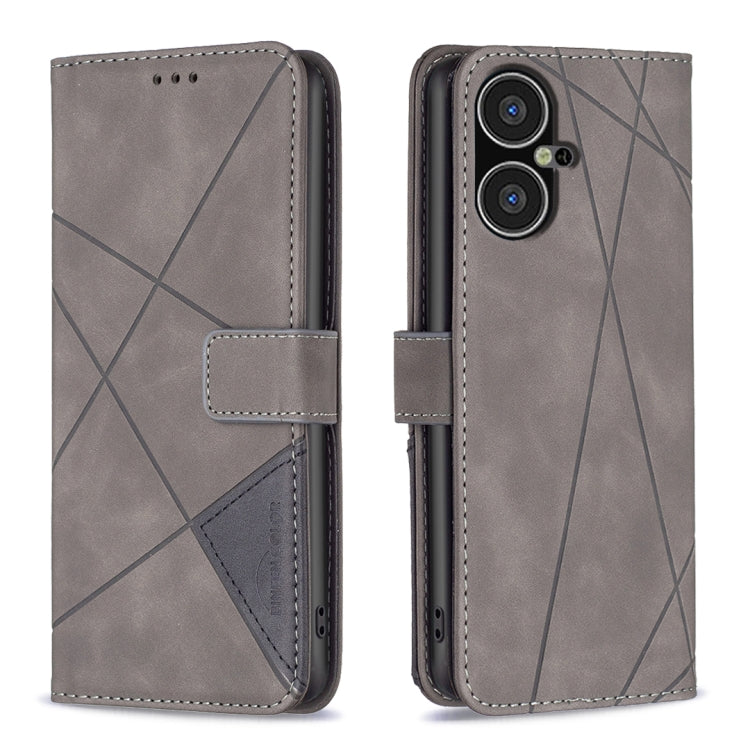 Magnetic Buckle Rhombus Texture Leather Phone Case, For Tecno Spark 20, For Tecno Pova 5 Pro 5G, For Tecno Pova Neo 3, For Tecno Pova 5, For Tecno Camon 20 Premier, For Tecno Camon 20 Pro 5G, For Tecno Camon 20/Camon 20 Pro 4G, For Tecno Spark 10C