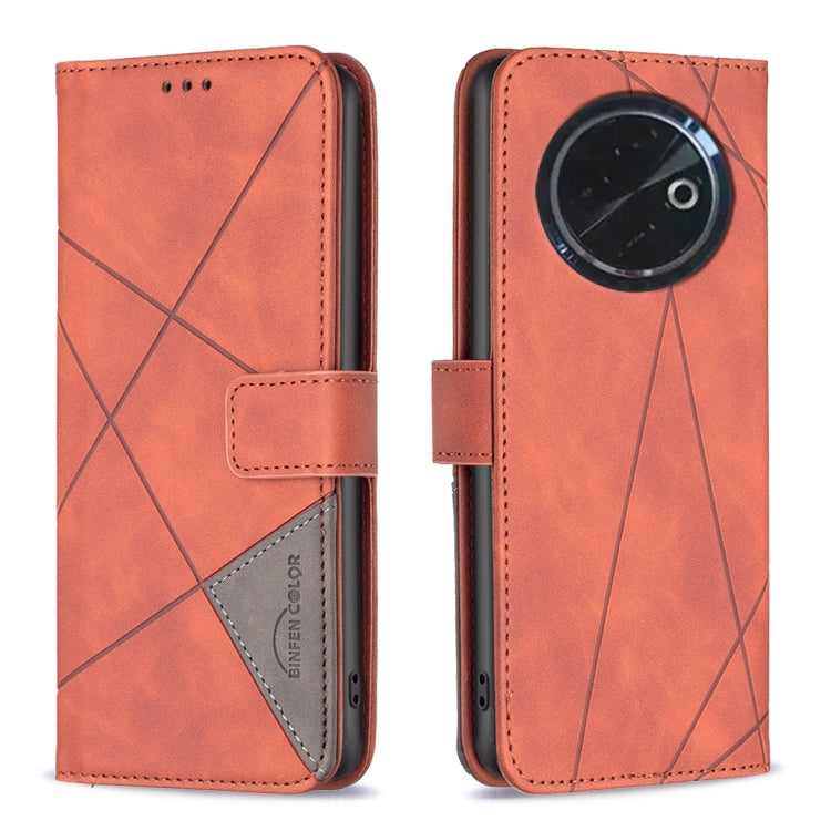 Magnetic Buckle Rhombus Texture Leather Phone Case, For Tecno Spark 30 4G, For Tecno Spark 30C, For Tecno Spark Go 1 / Pop 9, For Tecno Spark 20 Pro 5G, For Tecno Pova 6 Neo, For Tecno Pova 6/6 Pro 5G, For Tecno Camon 30 Premier 5G, For Tecno Spark 20 Pro