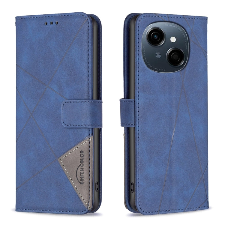 Magnetic Buckle Rhombus Texture Leather Phone Case, For Tecno Spark 30 4G, For Tecno Spark 30C, For Tecno Spark Go 1 / Pop 9, For Tecno Spark 20 Pro 5G, For Tecno Pova 6 Neo, For Tecno Pova 6/6 Pro 5G, For Tecno Camon 30 Premier 5G, For Tecno Spark 20 Pro