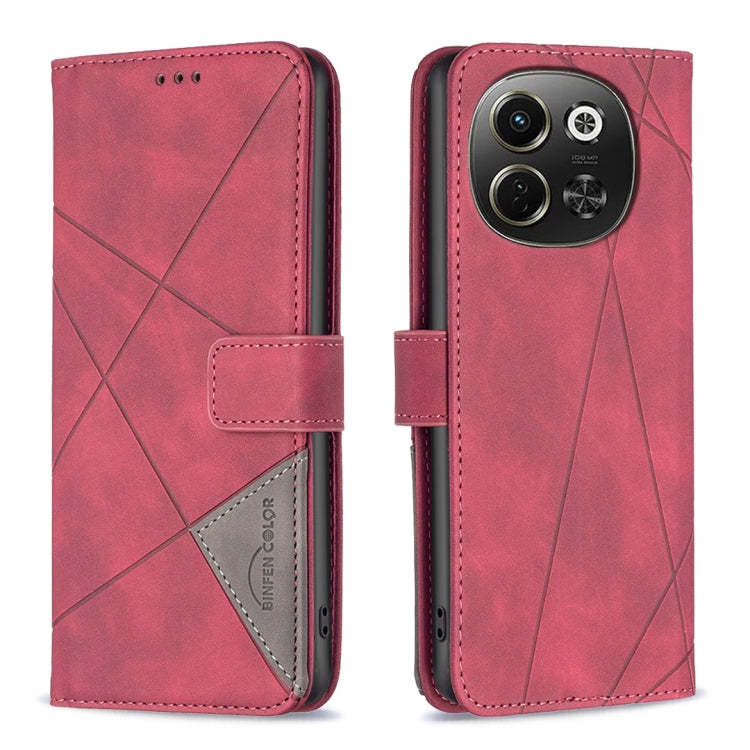 Magnetic Buckle Rhombus Texture Leather Phone Case, For Tecno Pova 7 Ultra 5G, For Tecno Camon 40 Pro 4G, For Tecno Camon 40, For Tecno Camon 40 Pro 5G, For Tecno POP 9 5G / Spark 30C 5G, For Tecno Pova 6 Neo 5G / Spark 30 5G, For Tecno Spark 30 Pro 4G...