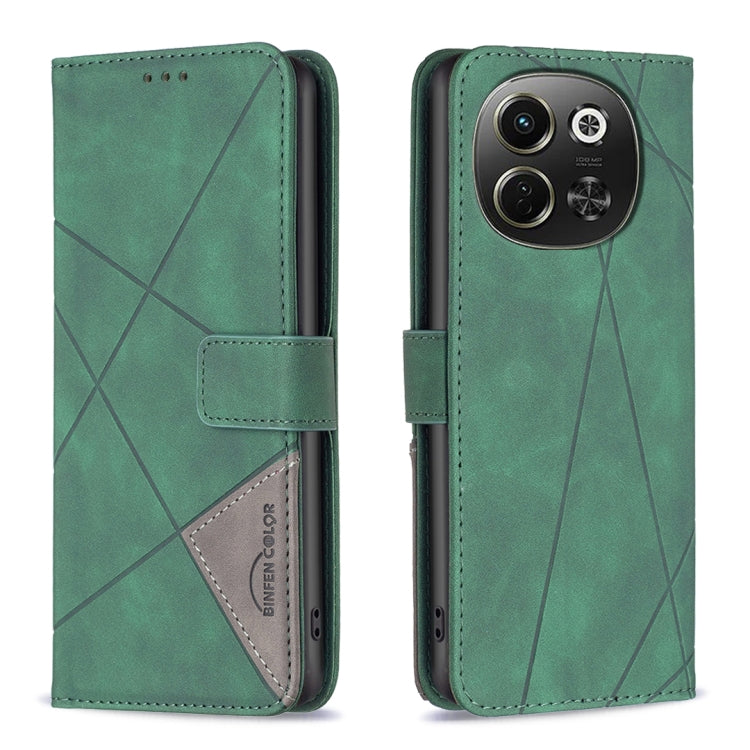 Magnetic Buckle Rhombus Texture Leather Phone Case, For Tecno Pova 7 Ultra 5G, For Tecno Camon 40 Pro 4G, For Tecno Camon 40, For Tecno Camon 40 Pro 5G, For Tecno POP 9 5G / Spark 30C 5G, For Tecno Pova 6 Neo 5G / Spark 30 5G, For Tecno Spark 30 Pro 4G...