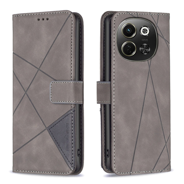 Magnetic Buckle Rhombus Texture Leather Phone Case, For Tecno Pova 7 Ultra 5G, For Tecno Camon 40 Pro 4G, For Tecno Camon 40, For Tecno Camon 40 Pro 5G, For Tecno POP 9 5G / Spark 30C 5G, For Tecno Pova 6 Neo 5G / Spark 30 5G, For Tecno Spark 30 Pro 4G...