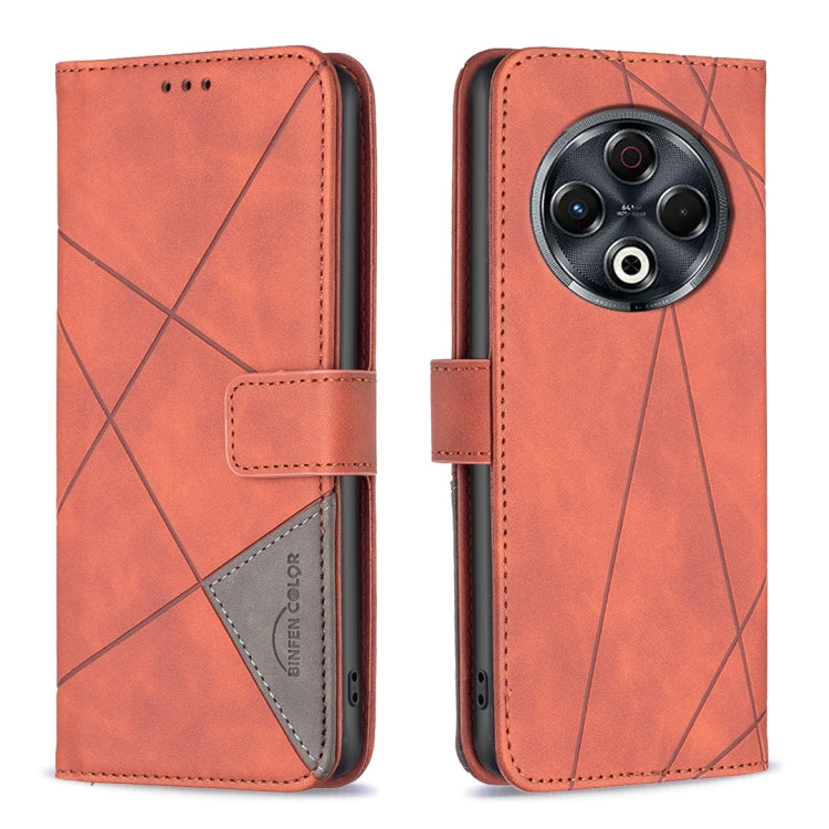 Magnetic Buckle Rhombus Texture Leather Phone Case, For Tecno Pova 7 Ultra 5G, For Tecno Camon 40 Pro 4G, For Tecno Camon 40, For Tecno Camon 40 Pro 5G, For Tecno POP 9 5G / Spark 30C 5G, For Tecno Pova 6 Neo 5G / Spark 30 5G, For Tecno Spark 30 Pro 4G...