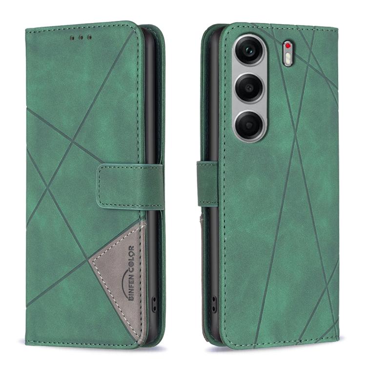 Magnetic Buckle Rhombus Texture Leather Phone Case, For Tecno Pova 7 Ultra 5G, For Tecno Camon 40 Pro 4G, For Tecno Camon 40, For Tecno Camon 40 Pro 5G, For Tecno POP 9 5G / Spark 30C 5G, For Tecno Pova 6 Neo 5G / Spark 30 5G, For Tecno Spark 30 Pro 4G...