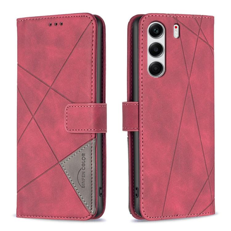 Magnetic Buckle Rhombus Texture Leather Phone Case, For Tecno Pova 7 Ultra 5G, For Tecno Camon 40 Pro 4G, For Tecno Camon 40, For Tecno Camon 40 Pro 5G, For Tecno POP 9 5G / Spark 30C 5G, For Tecno Pova 6 Neo 5G / Spark 30 5G, For Tecno Spark 30 Pro 4G...