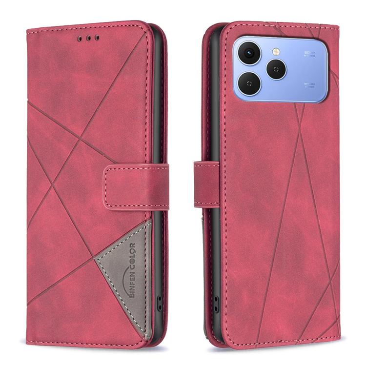 Magnetic Buckle Rhombus Texture Leather Phone Case, For Tecno Pova Curve 2 5G, For Tecno Spark 50 4G, For Tecno Camon 50 Pro 4G, For Tecno Camon 50 4G, For Tecno Spark Go 3, For Tecno Pova 7 Pro 5G, For Tecno Spark 40 Pro 4G, For Tecno Spark 40 4G