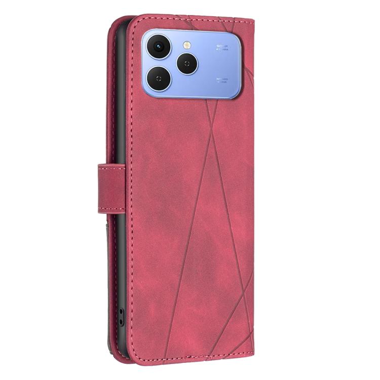 Magnetic Buckle Rhombus Texture Leather Phone Case, For Tecno Spark 40 4G, For Tecno Pova 7 Ultra 5G, For Tecno Camon 40 Pro 4G, For Tecno Camon 40, For Tecno Camon 40 Pro 5G, For Tecno POP 9 5G / Spark 30C 5G, For Tecno Pova 6 Neo 5G / Spark 30 5G    ...