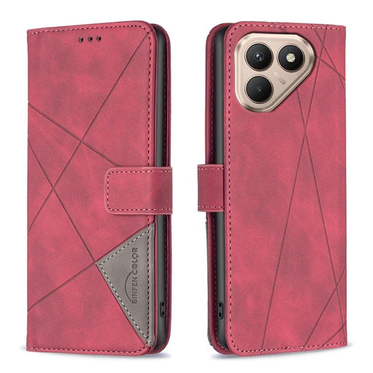 Magnetic Buckle Rhombus Texture Leather Phone Case, For Tecno Pova Curve 2 5G, For Tecno Spark 50 4G, For Tecno Camon 50 Pro 4G, For Tecno Camon 50 4G, For Tecno Spark Go 3, For Tecno Pova 7 Pro 5G, For Tecno Spark 40 Pro 4G, For Tecno Spark 40 4G