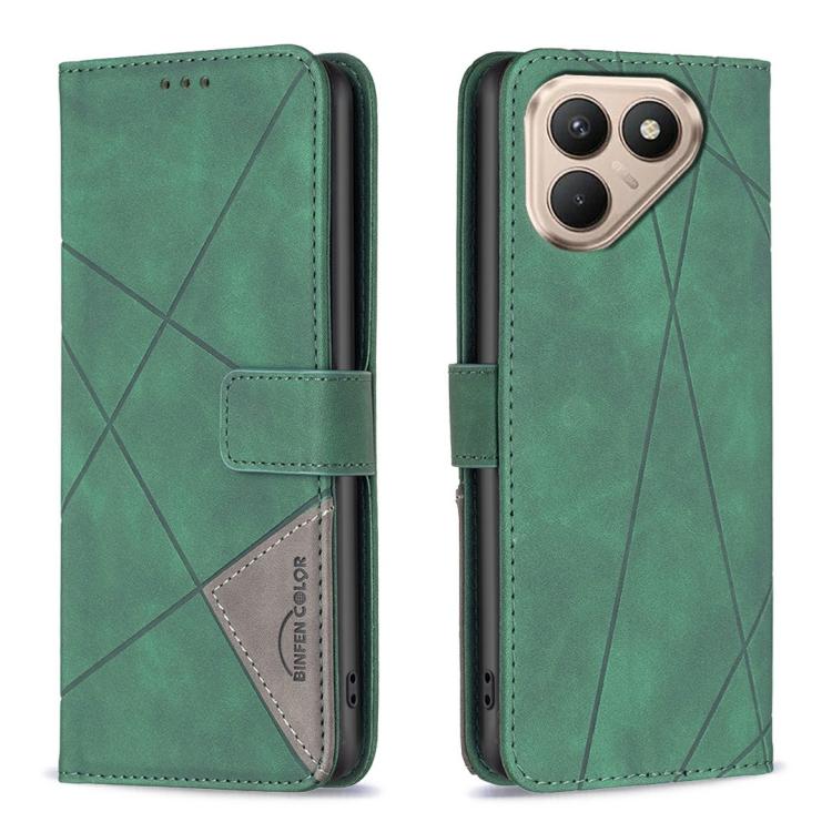 Magnetic Buckle Rhombus Texture Leather Phone Case, For Tecno Pova Curve 2 5G, For Tecno Spark 50 4G, For Tecno Camon 50 Pro 4G, For Tecno Camon 50 4G, For Tecno Spark Go 3, For Tecno Pova 7 Pro 5G, For Tecno Spark 40 Pro 4G, For Tecno Spark 40 4G